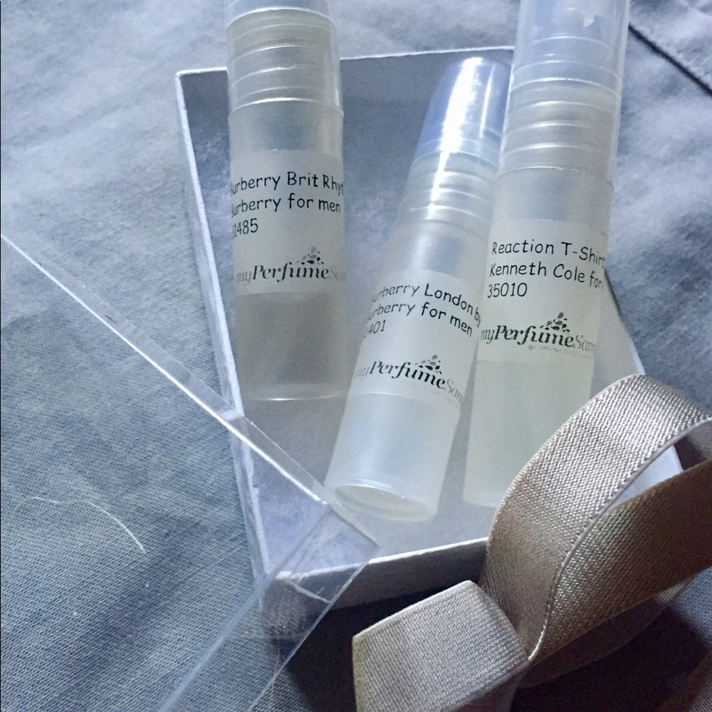 Burberry/ Kenneth Cole fragrances for Men.